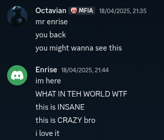 Enrise reacting to UI work